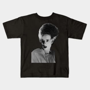 Bride of Frankenstein Kids T-Shirt